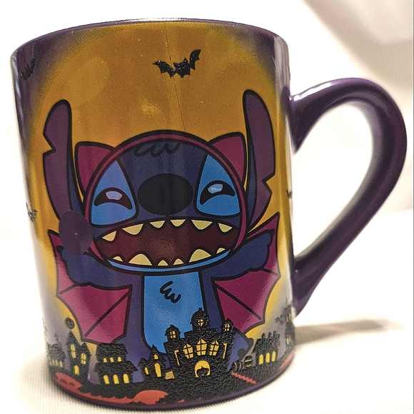 Disney Other - BRAND NEW 💣 DISNEY Stitch Halloween 🎃 Sparkle Mug Cup 14 oz